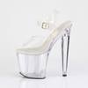 Pleaser - RAZZLE808 Sandale à bride à la cheville - Transparent Product image